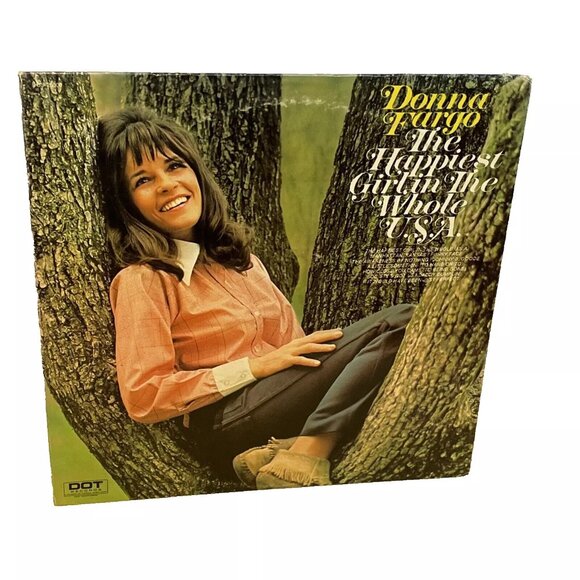 Donna Fargo The Happiest Girl In The Whole U.S.A. (Vinyl, 1972) Dot DOS-26000 - Picture 1 of 9